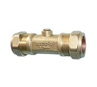 28mm Double Check Valve - DZR Compression