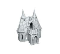 28mm Elven House 3 Fantasy Medieval Building - Tabletop Gaming Terrain Silver Haven