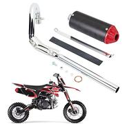28mm High Performance Exhaust Muffler Silencer Pipe Assembly kit Dirt Bike Motocross CRF50 SSR