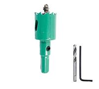 28mm Hole saw LAIWEI hole cutterhole cutter,1.1 Inch HSS Annular Hole Saw Cutter Drill Bit,holes in wood,gypsum board,aluminum profiles, PVC and other materials(1-1/8")