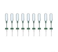 28mm LED Lattice Mast Light for N Scale Model Trains Metal Body 3V Rated Power Input Resistor Set Provided for 12V 16V Use (Green)