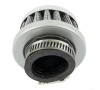 28mm Motorcycle Air Filter for and Carbureted Bikes with Adjustable Clamp, Washable Filter Improves Throttle For Response