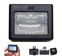 28mm Optical Waist Level Viewfinder, 40 Frame External Optical Waist Level Viewfinder Part Camera View finder for Enhanced Shooting Experience & Precise Framing, Gifts for photography lover