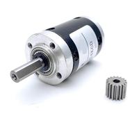 28mm Planetary Gear Reducer DIY Car Aircraft Model Robot Micro DC Motor Gearbox(1.98mm Motor Gear,1 Ratio 100)
