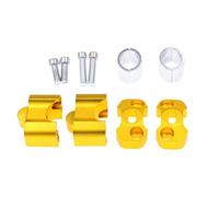 28mm Professional Fat Bar Clamps Adjustable Aluminum Handlebar Riser