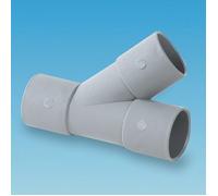 (28mm) Push Fit Y Connector Water Pipe - 81328