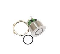 28mm red green yellow blue ring led illuminated momentary diameter 12v metal push button switch IDGTTLDF(Red,LATCHING_12V)