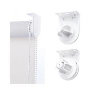 28mm Roller Blind Clutch Bracket Repair Kit with Metal Brackets & Bead Chain Shade Hardware Accessories Replacement Parts Roller Shade Cltuch (White)