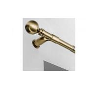 28mm Room Darkening Corner Bracket For Curtain Poles - Antique Brass