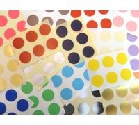 28mm Serrated Edge, Mixed Colour Pack, Certificate Wafer Company Seal Labels, Stickers for Embossing, Awards & Rewards