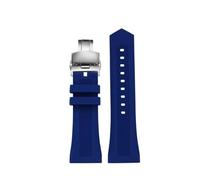 28mm Silicone Rubber Watch Band, Compatible With SevenFriday M1 M2 P1 V3 Q1 Series, Men Replacement Strap Accessories(Blue silver,26mm)