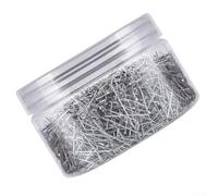 28mm Stainless Steel Head Pins 600PCS for Jewelry and Dressmaking Crafts, Includes Storage Box