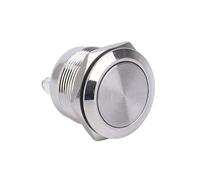 28mm waterproof flat head 1NO stainless steel push momentary button switch with 5A 2 screw for elevator car truck IDGTTLDF