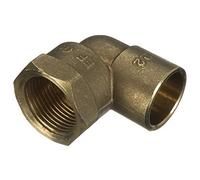 28mm x 1" End Feed to Female Iron Elbow