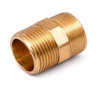 28mm x 1 Inch Compression x Male Iron Brass Adaptor for Connecting Copper Pipe to BSP Threaded Fittings