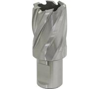 28mm X 25mm Depth Rotabor Cutter - M2 Steel Annular Metal Core Drill 19mm Shank