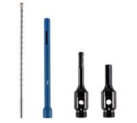 28mm x 300mm Long Diamond Core Drill Bit Set With Hex + SDS Adapter