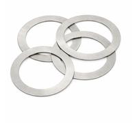 28mm x 40mm (0.1mm Thickness) (Pack of 10) A2 Stainless Steel Flat Washers DIN988 Thin Metric Washer for Precision Adjustments - E04C