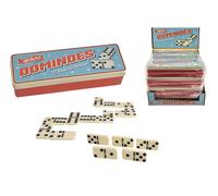 SupeRetro 28 Dominoes in Tin Gift Set