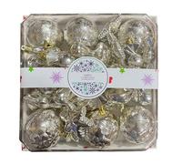 28Pcs/box Christmas Balls Special-shaped Decorations Abnormal Shaped Creative Balls Pendant Tree Hanging Decors Indoor and Outdoor Use