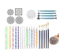 28pcs Dotting Tools for Painting Rock Stone Pen Art Paint Stencil for Painting Rock Coloring
