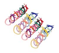28pcs Elegant Bowknot Hair Ties No Damage Elastic Ponytail Holders for Women Hair Friendly Colorful Variety for Work Sports Casual Wear for Little