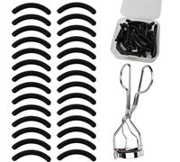 28PCS Eyelash Curler Refills Pads Compatible with Shiseido, Eyelash Curlers Refill, Silicone Lash Curler Refill Pads Suitable for Shu Uemura, Revlon, Elf, Wide Range of Eyelash Curler