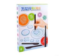 28Pcs Spirograph Drawing Set, Spirograph Art Kit With Instruction Guide, Fun Educational Toy For Kids And Adults