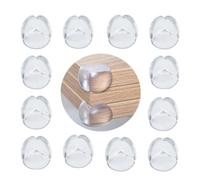 28Pcs Table Corners Protectors Children's Corners Protectors Transparent Soft Silicone Corner Guards for Table and Drawer Furniture Safety Corner Guards