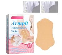 28Pcs Ultra-Thin Invisible Armpit Sweat Pads,Sweatproof & Odour Control,Disposable Underarm Shields for Women & Men,Ultra-Thin and Absorbent,Disposable Sweatpad for Sports Daily Wear