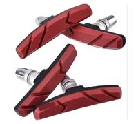 28pcs V-Shaped Silent Brake Pads for BMX Road Mountain Bike Durable Rubber Bicycle Parts