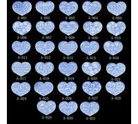 28Piece Different Silicone Nail Art Decortive Design Mold Making Tool Kit Flower Star Heart Mold Molds for Acrylic Nails