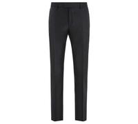 (28R, Black) Hugo Boss Mens Glover Slim Formal Trousers