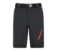 Mountain Warehouse Mens Forest Shorts - Black - 28R - Black - 90% Polyamide/10% Elastane