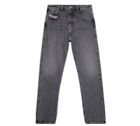 (28S, Black) Diesel Mens Viker Straight Jeans