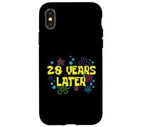 28th Birthday 28 Years Later 28 Years Old Bday Case for iPhone X/XS