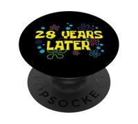28th Birthday 28 Years Later 28 Years Old Bday PopSockets Adhesive PopGrip