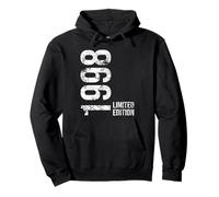 28th Birthday 28 Years Old Man Woman Vintage 1998 Pullover Hoodie