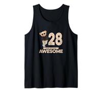 28th Birthday Boy Girl 28 Years Twenty-Eight Tank Top