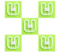 28W GR10q 4 Pin CFL 2D Butterfly Light Bulb 3500K White for Bathroom Kitchen and Office Lighting | 220V Energy Saving Ceiling Lamp for Daily Use | 2050 Lumens Standard Light Bulbs 10000H Lifespan