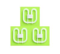 28W GR10q 4 Pin CFL 2D Butterfly Light Bulb 3500K White for Bathroom Kitchen and Office Lighting | 220V Energy Saving Ceiling Lamp for Daily Use | 2050 Lumens Standard Light Bulbs 10000H Lifespan