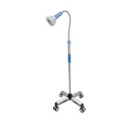 28W LED Shadowless Medical Exam Lamp, Mobile Surgical Examination Lamp with 360° Adjustable Illumination, Standing Task Cold Light Lamp for Dental-Oral