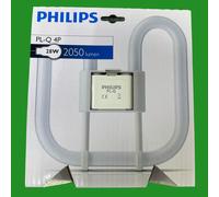 28W Philips Dimmable GR10Q 4 Pin CFL 2D Light Bulb Double D Square Lamp 3500K