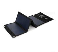 28W Portable Solar Charger, Foldable Dual USB-C Ports with SmartIC Charging, IP65 Weather-Resistant, for Outdoor Camping Hiking Travel