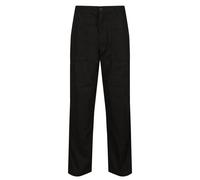 (28W x Regular, Black) Regatta Mens New Lined Action Trousers (Reg) / Pants