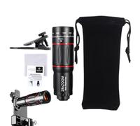 28x Mobile Phone Telephoto Lens | HD Camera Lens for Smartphones | Portable External Camera Lens for Concerts, Sports, and Travel | Easy Clip- Phone Photography Accessories