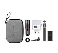 28X Telephoto Phone Lens 4K HD Phone Monocular Telescope With Tripod Universal Mobile Phone Clip Zoom Lenses For Smartphones(Standard) (With Bluetooth)