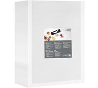 28x40cm 100 Bags Vacuum Sealer Bags, Commercial Grade Textured Vacuum Food Sealer Bags, BPA Free, Great for Vac Storage & Sous Vide Cooking & Boiling Microwaving