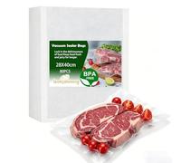 28x40cm 80pcs Vacuum Sealer Bags for Food BPA Free Heavy Duty Embossed Leak Proof Airtight Food Saver Bags Compatible with Most Vacuum Sealers for Meat Fish Fruits and Vegetables by Learnspielzeug