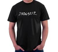 29 06 42 12 Donnie Darko Time Clear Dark Men's T-Shirt Black